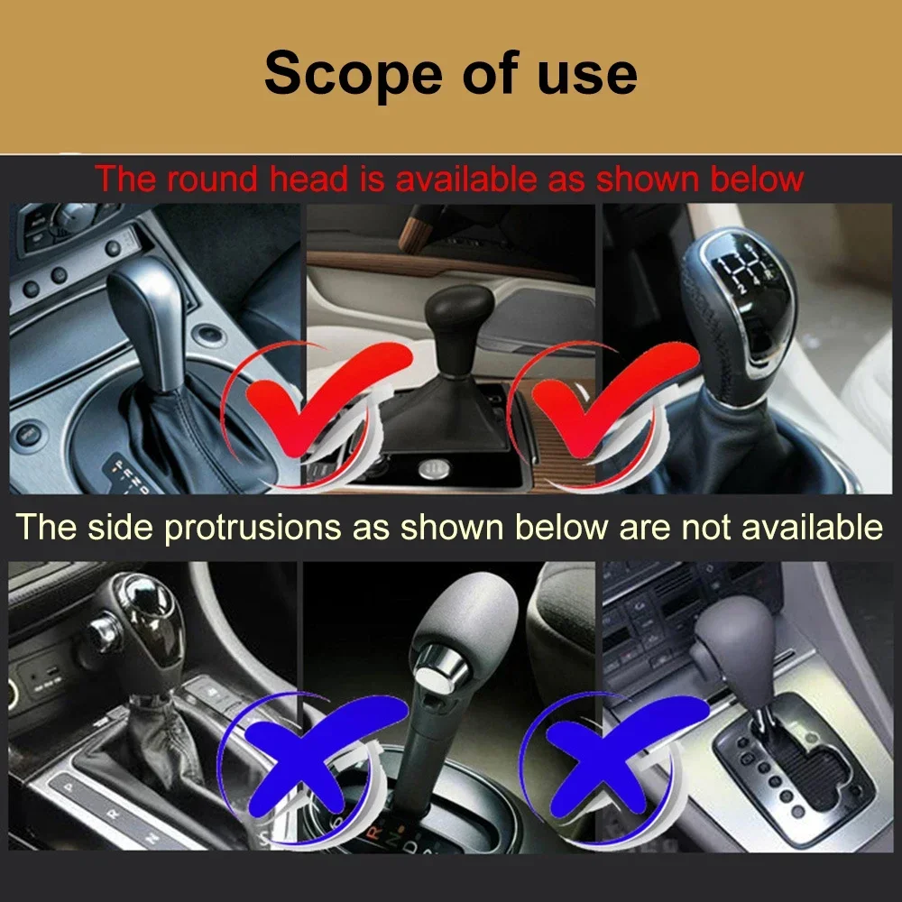 Car Handbrake Covers Gear Shift Knob Cover Antiskid Protect Handle Anti Slip Handle Sleeve Universal Interior Auto Accessories