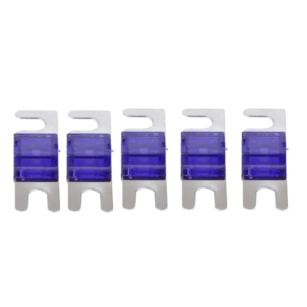 Mini ANL Car Audio Fuse Box Kit Automotive Midi Fuse Block Protector for 12 Volt 24 Volt Vehicle Boat System