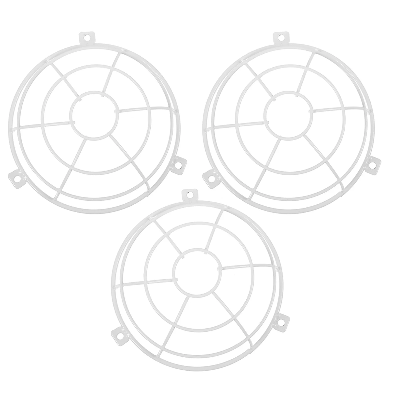 

3pcs Fire Sprinkler Cover Metal Sprinkler Protection Cage Durable Easy Install Residential Commercial Ceiling
