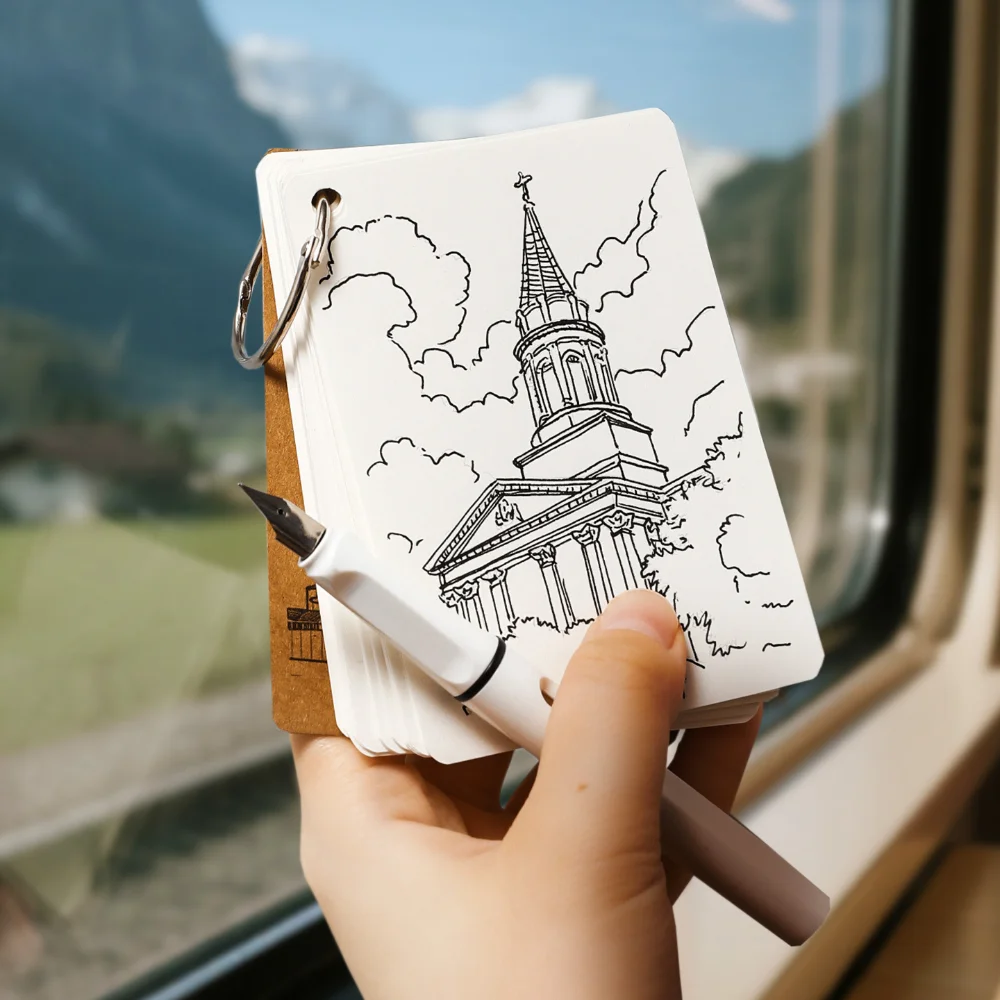 Художественный блокнот для рис – обзор и цена Art Sketchbook Ring