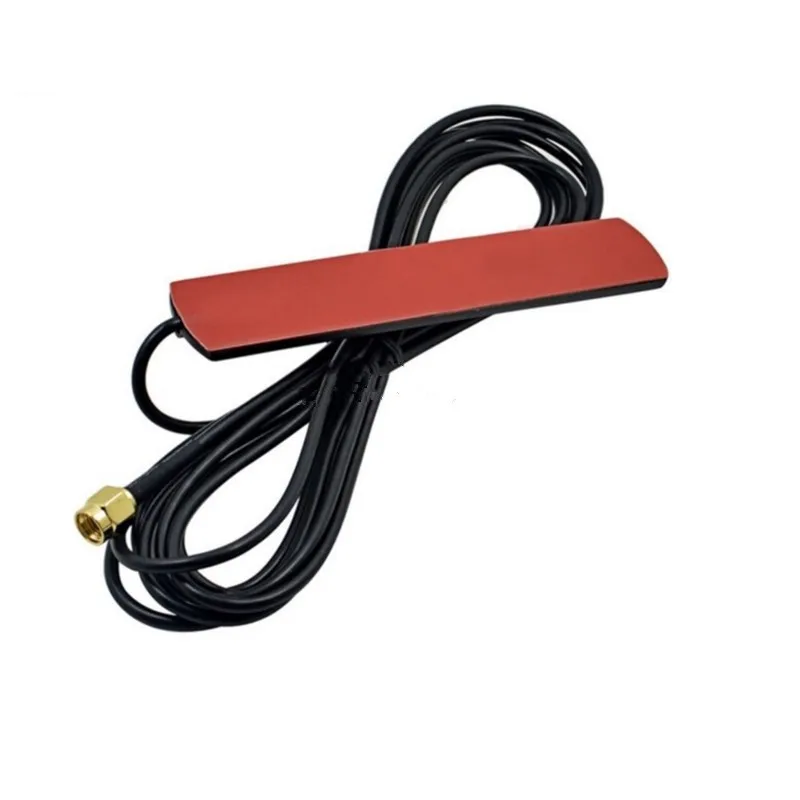 Antena GPRS GSM SMA Macho Patch Reto 900mhz-1800mhz 3 Metros Omnidirecional