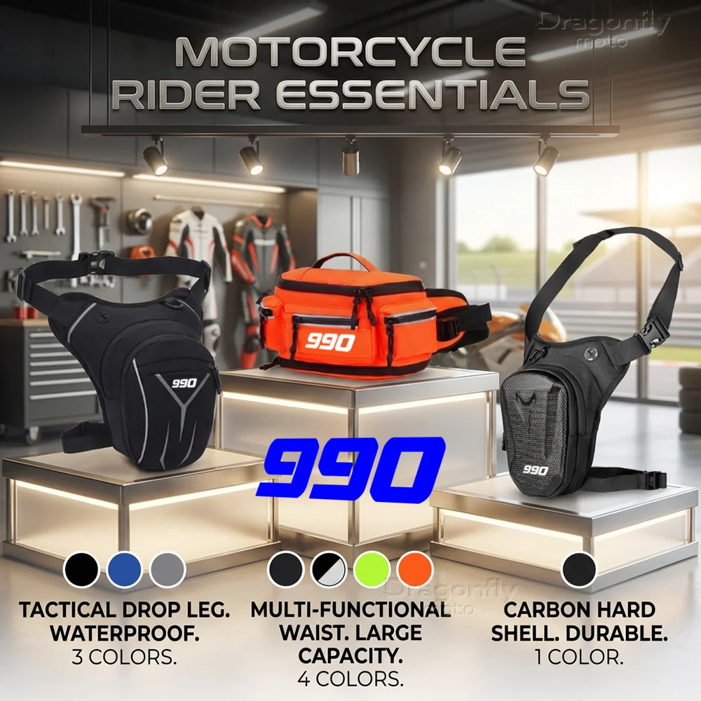 

For KTM 990 Super Duke 990 Supermoto R 2005 2007 2008 2009 2010 2011 2012 Motorcycle Leg Bag Waterproof Rider Waist Bag