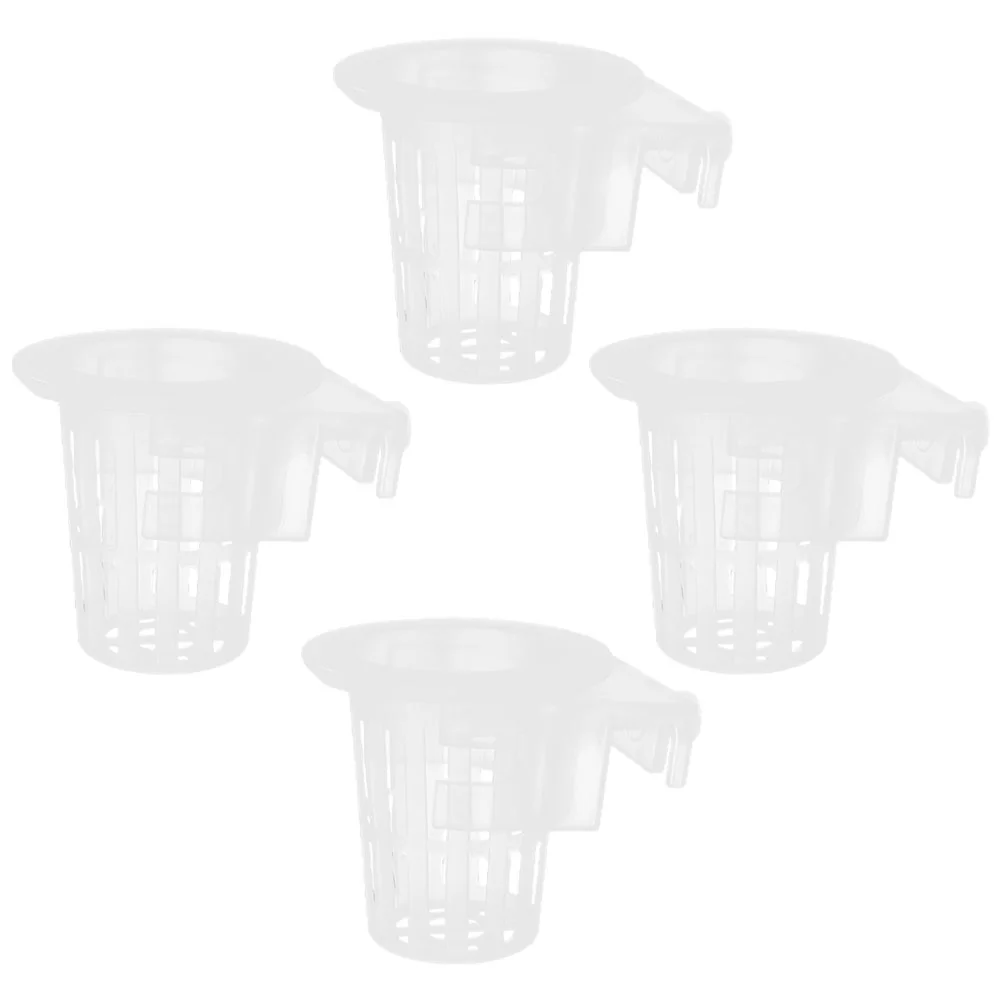 

4 Pcs Hanging Aquarium Planter Water Circulation for Plants Aquatic Holder Pot Bracket Portable Plastic