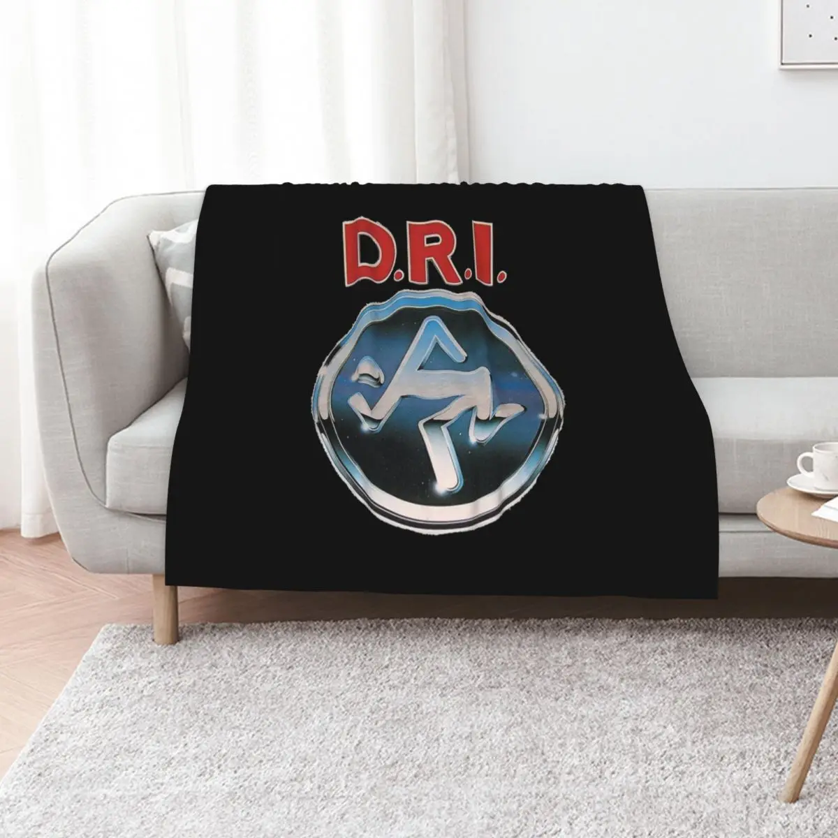 New Artwork D.R.I Throw Blanket Blankets For Baby For Decorative Sofa Large Bed Fashionable Vintage Softest Blankets