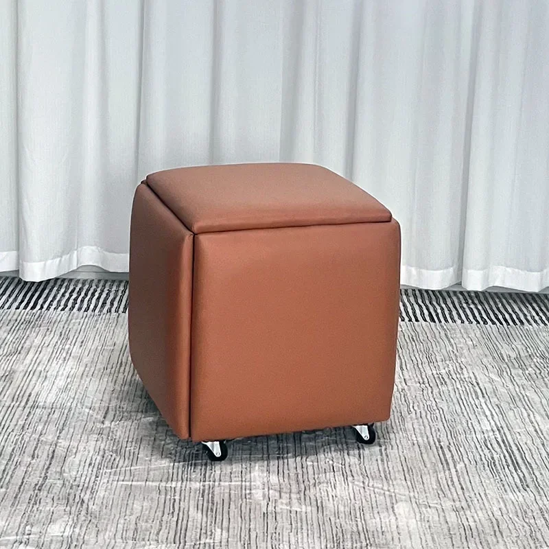 Rubik's cube stool combination small stool, household low stool, multifunctional coffee table, foldable, easy to store, shoe cha