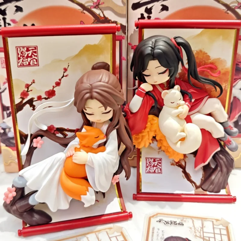 

Heaven Official's Blessing Join The Brocade Scroll Series Authentic Blind Box Scroll Decor Anime Merch Hua Cheng Xie Lian Figure