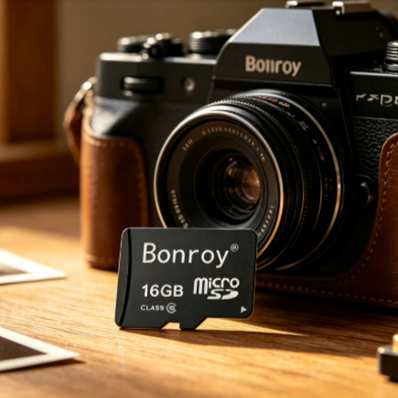 Bonroy Micro TF Mini SD Card 4GB-64GB Class10 TF Memory Card, Compatible with Mobile Phone, Digital Camera, Kids Camera,
