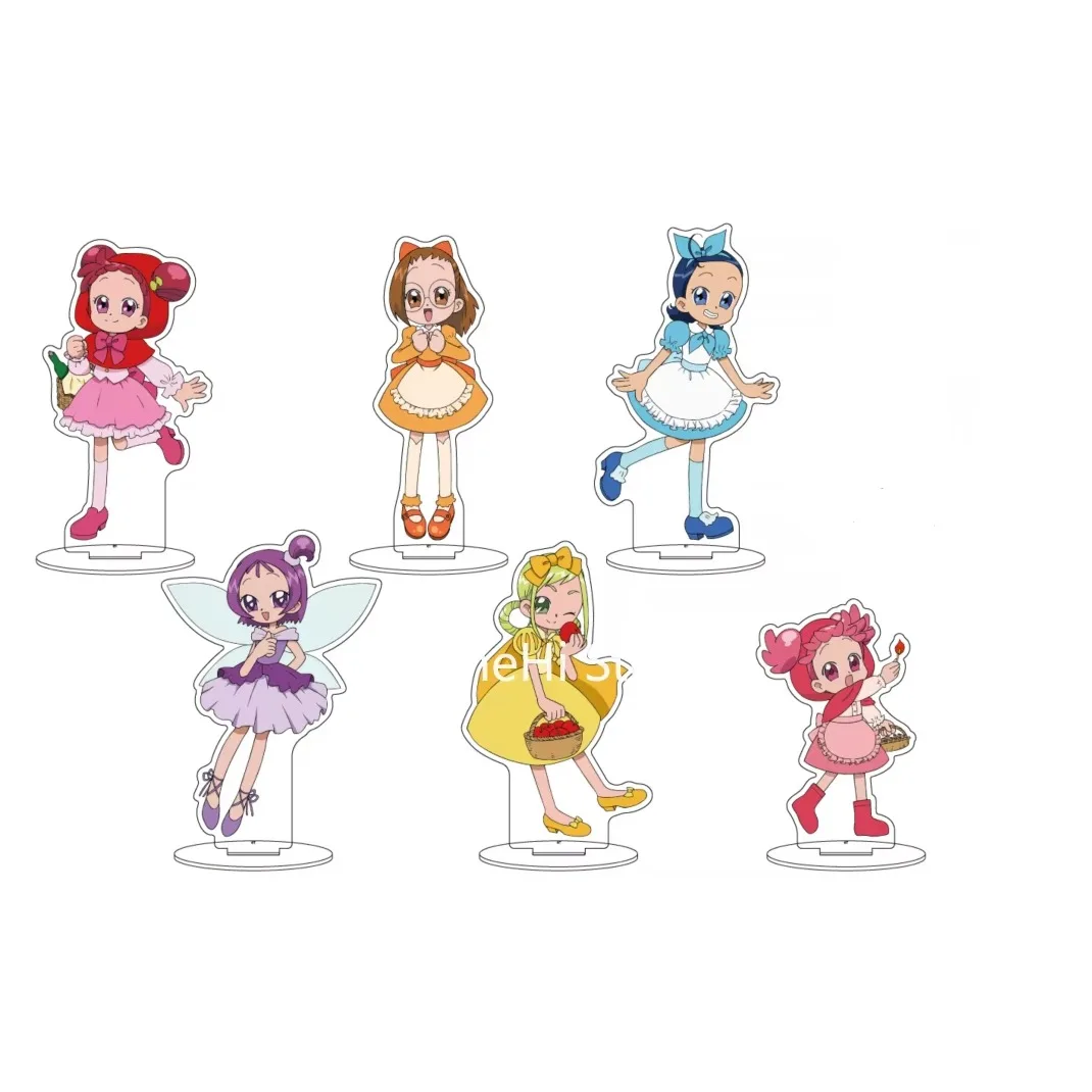 

Anime Harukaze Doremi Figure Doll Ojamajo Doremi Fujiwara Hazuki Segawa Onpu Asuka Momoko Acrylic Stand Model Toy Gift