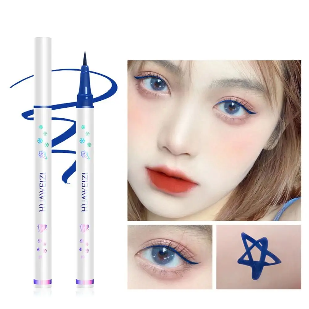 Crayon Eyeliner Mat pour le Visage, Teinte Néon, Outil de Maquillage des Yeux, Crayon Eyeliner Coloré, Stylo Eyeliner Liquide