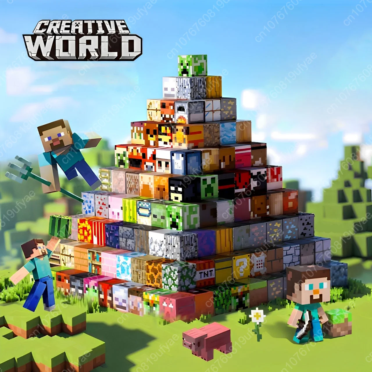 Magnetyczne Klocki Konstrukcyjne Świat Górniczy Kostka Świat Magnetyczny Zestaw dla Dzieci DIY Model Dziecięcy STEM Najlepsza Zabawka Sensoryczna Montessori