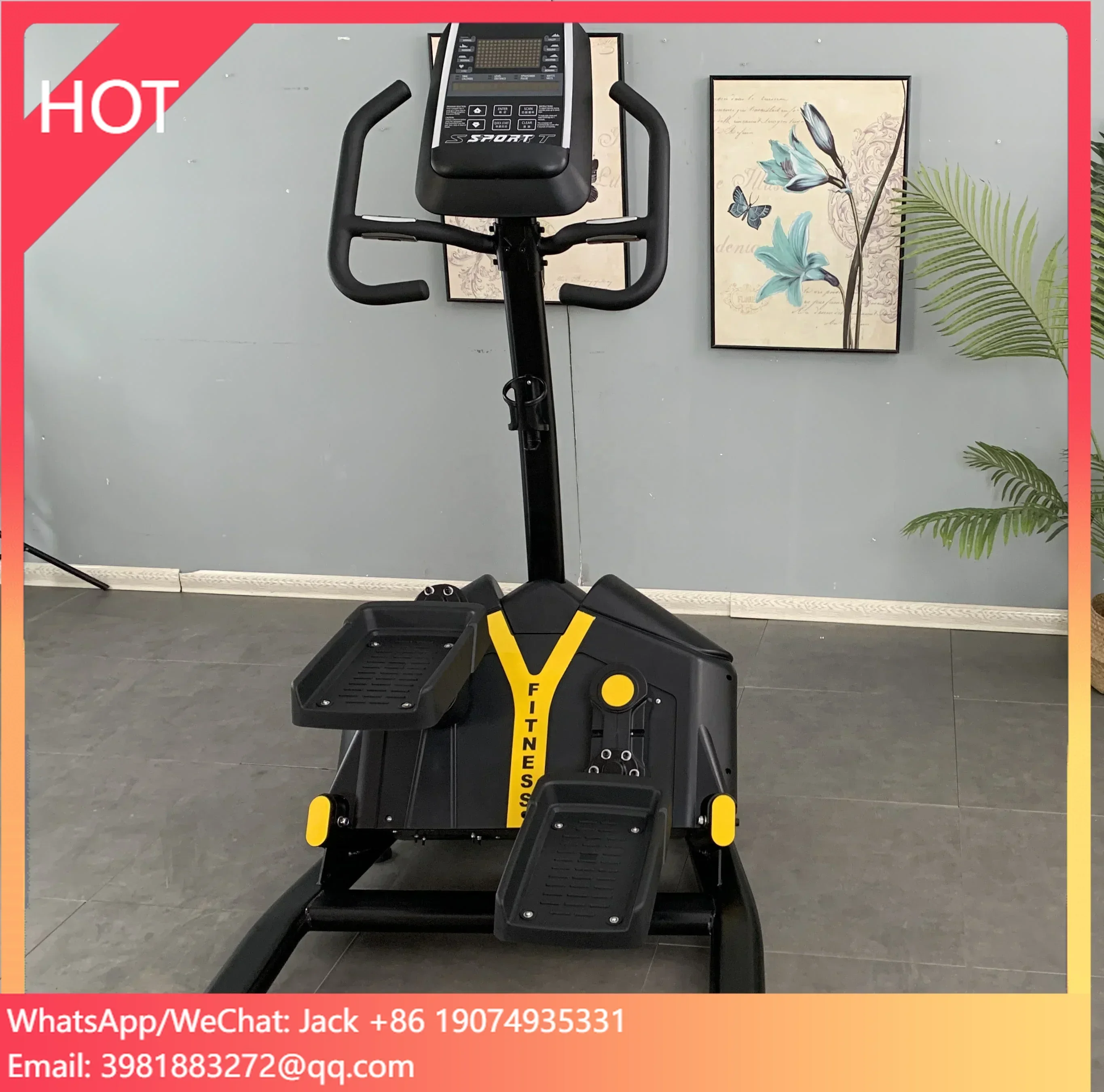 Gym Indoor Best Custom Logo Commercial Fitness Bike Cardio Walking Exercise Home Cross New Elliptical Trainer