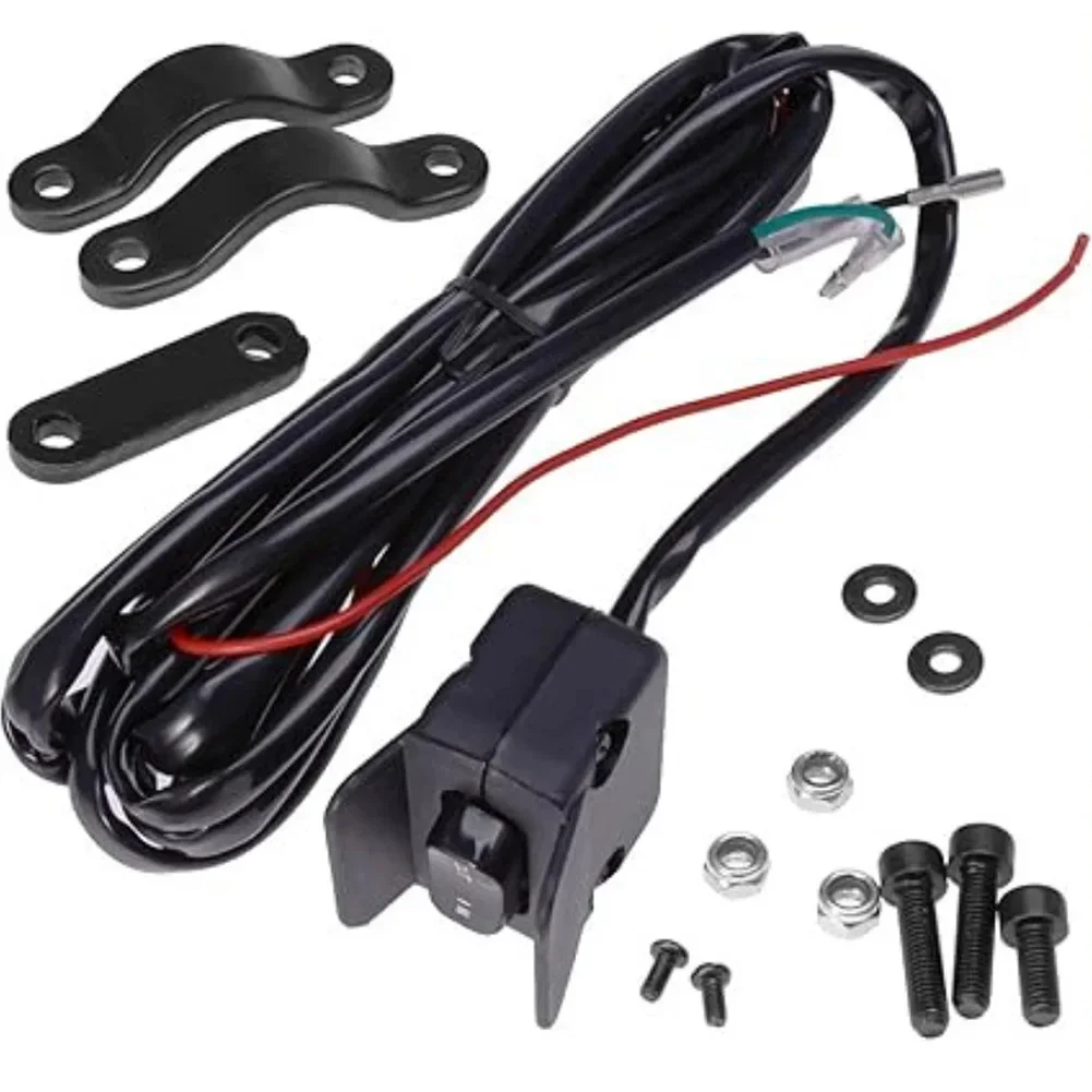 10ft Electric Winch Harness Control Switch For ATV UTV Heavy Duty Handlebar Rocker Fits Warn Ramsey Champion= Badland 2026 New