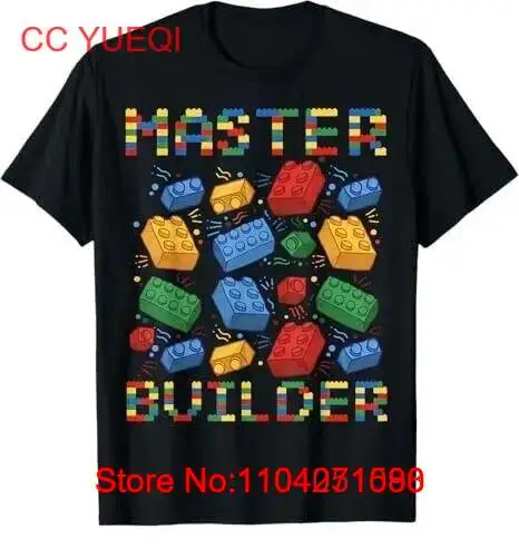 Master Builder Funny Building Blocks T-Shirt