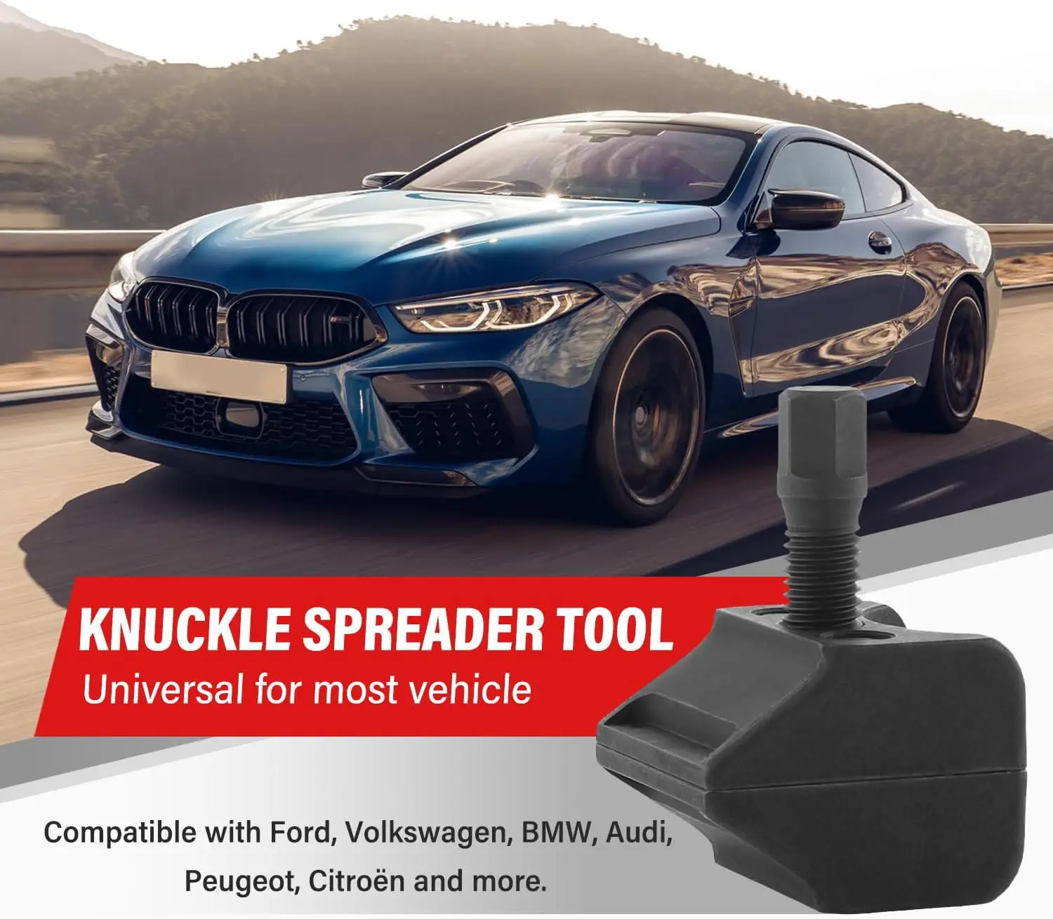 Autovering Split Hub Fusee Spreader Automotive Veerpoot Separator Hydraulische Schokdemper Removal Tools