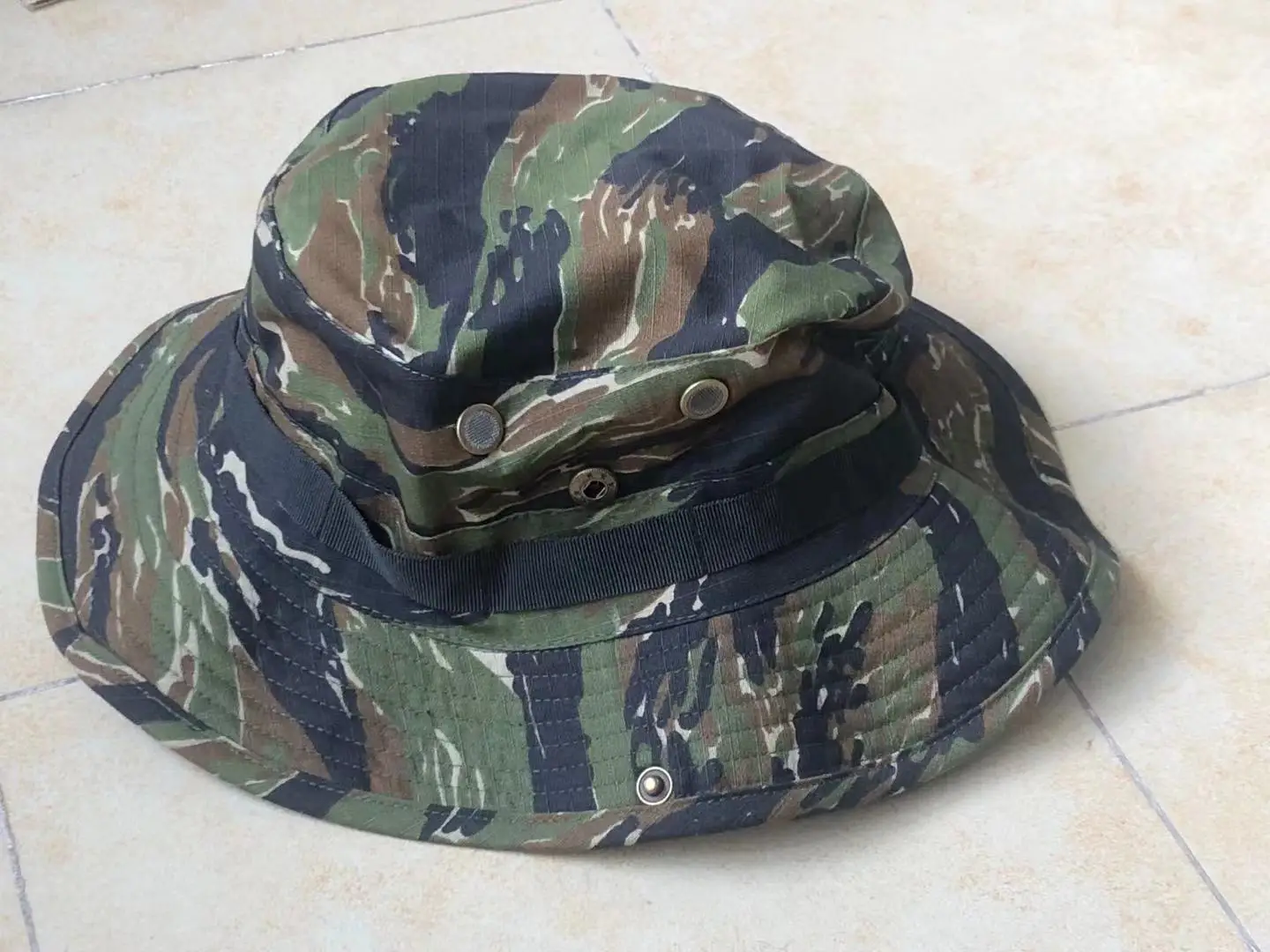 SMTP ZT1 Vietnam War SOG style Jungle Tabby color National Tide Tiger Pattern Sunscreen Sunshade Penney Hat