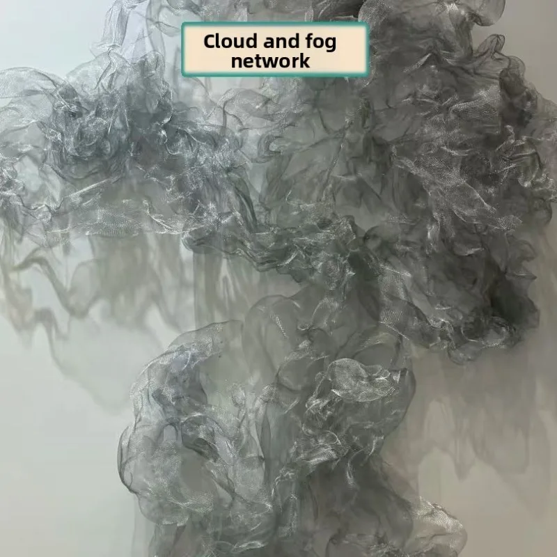 Woven Metal Fabric Wedding Floral Installation Reception Backdrop Event Styling Wholesale Soft Firm Reusable Tarnish Resistant