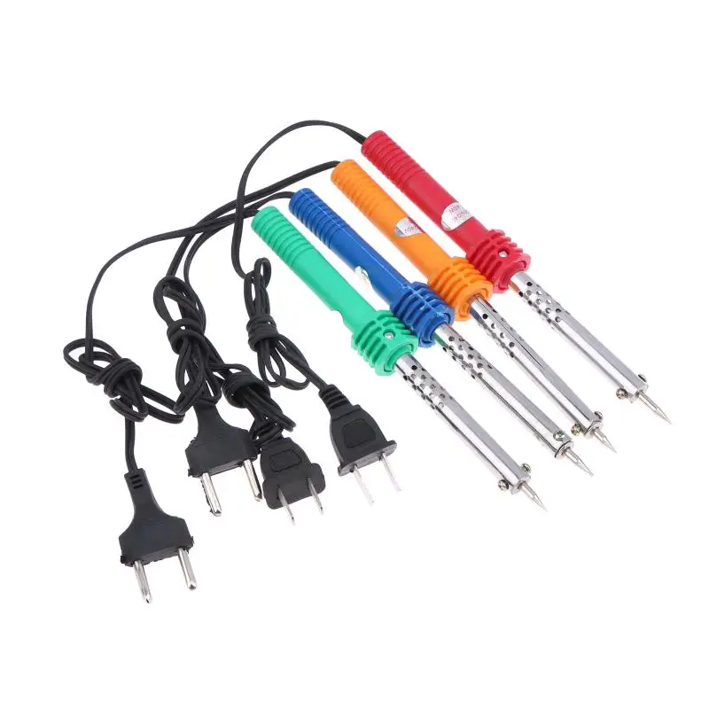 Professional 40W Electric Soldering Iron with Fine Tip, Quick Heat-Up for Electronics, DIY & Small Repairs