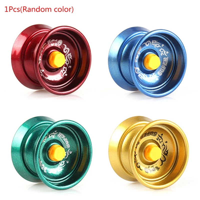 

Q0KB High Quality Alloy Yo-Yos Original Classic Responsive Dazzling Yo-Yo for Beginner Adult Teens Kids Advanced Yoyo Players