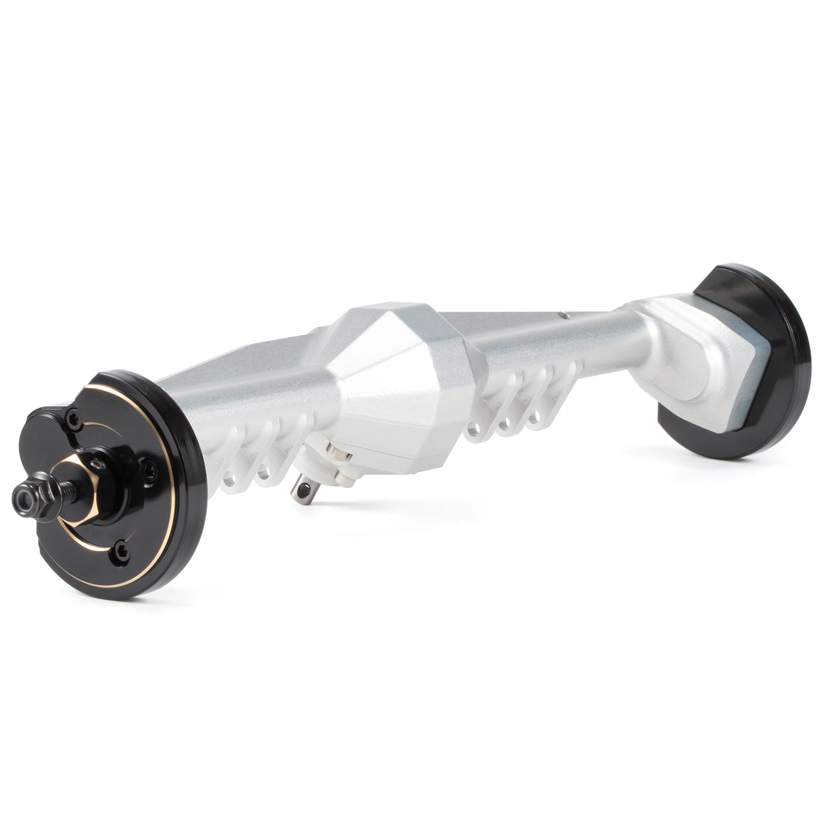 7075 Aluminum Capra Portal Axle with Brass Knuckle Weights for Axial 1/10 Capra LCG Rock Crawler