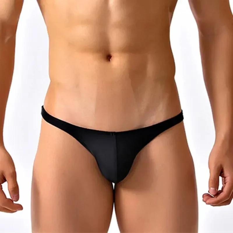 Hot Sexy Swimwear Mens Bikini Briefs Half Hip Mini Slip Brazilian Underwear Swimming Shorts For Swim Trunks