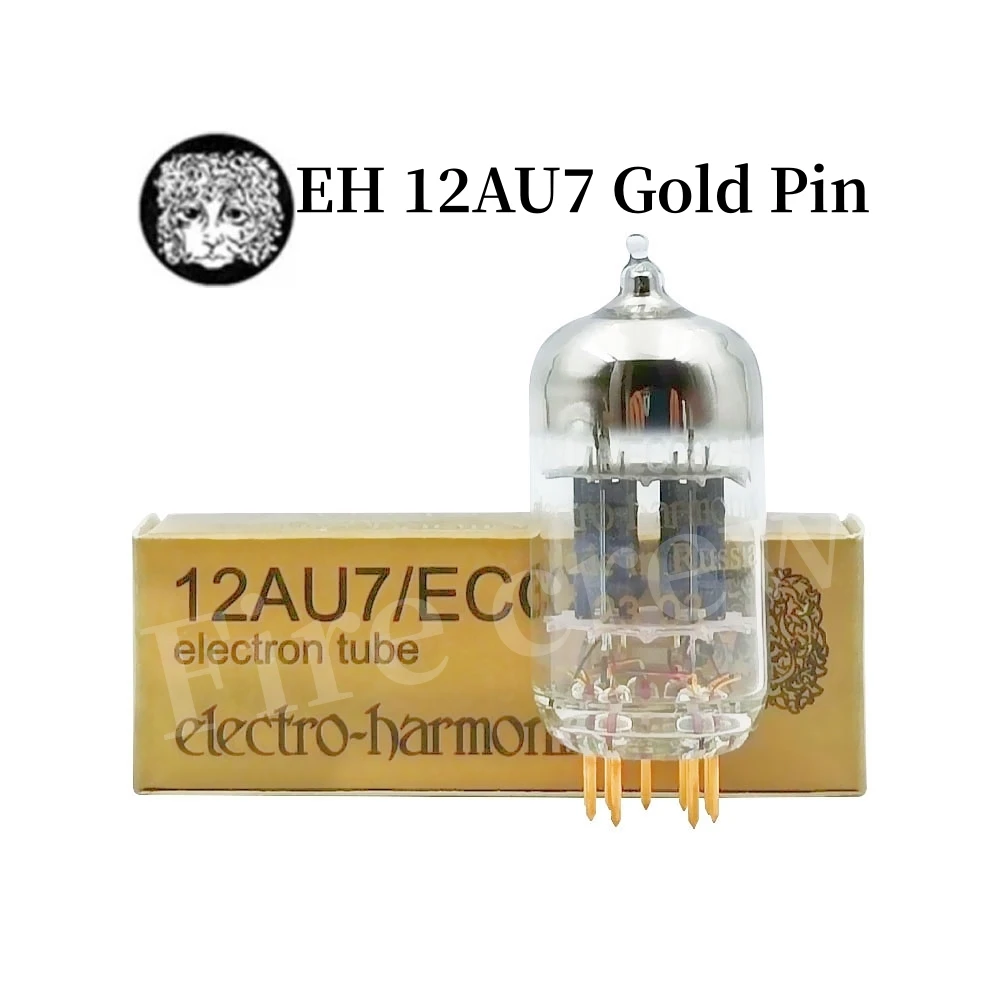 طاقم النار EH الذهب دبوس 12AU7 ECC82 فراغ أنبوب استبدال ECC802 E82CC CV4003 B749 6189 HIFI الصوت صمام الإلكترون أنبوب أمبير المتطابقة