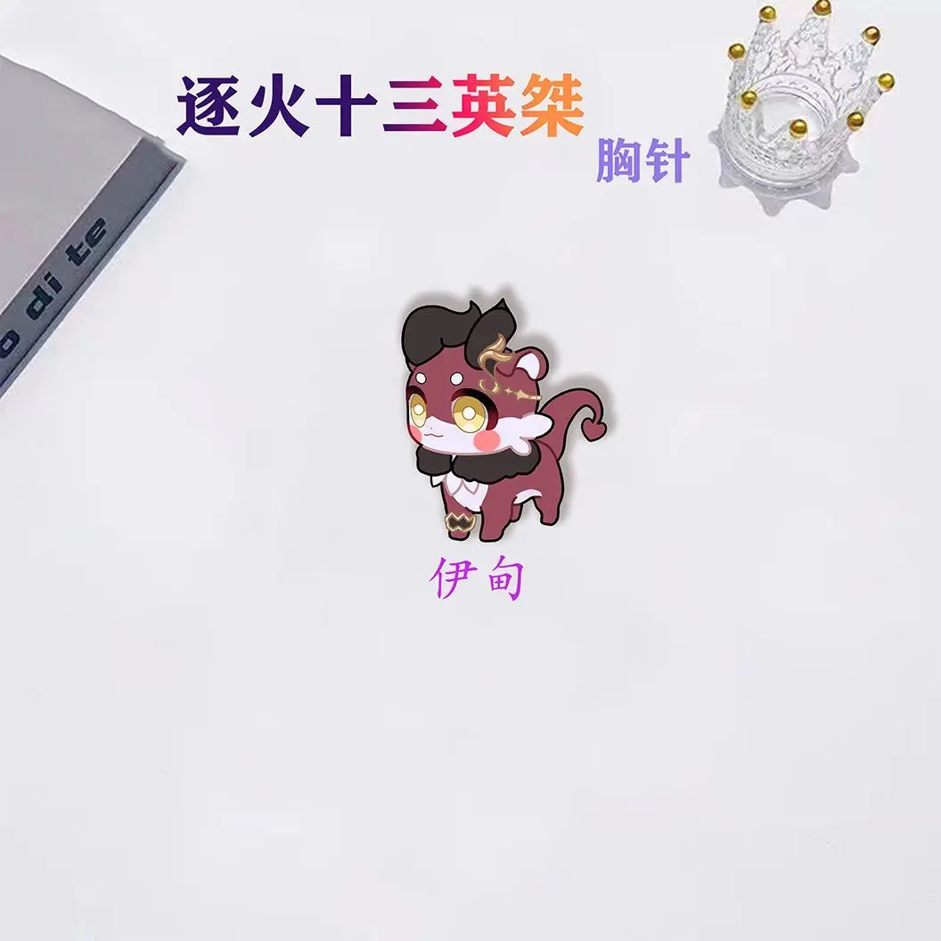 14 قطعة جديد هونكاي تأثير 3rd إليسيا شارات أنيمي لطيف دبابيس التلبيب دبوس DIY بها بنفسك حقيبة الظهر قبعة الملابس والاكسسوارات تحصيل الهدايا