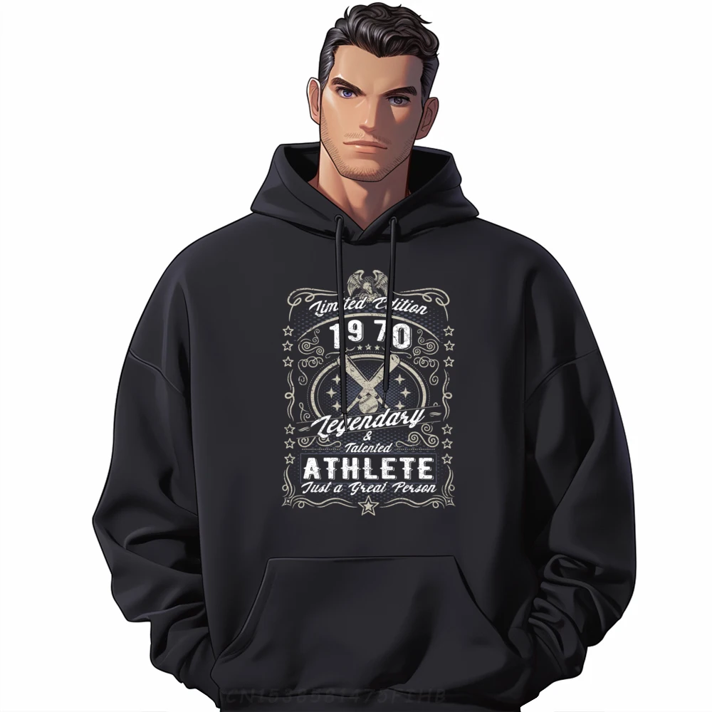 Vintage 1970 Baseball Birthday Sport Limited Edition 1970 Brand Hoodie Mens Designer Clothes