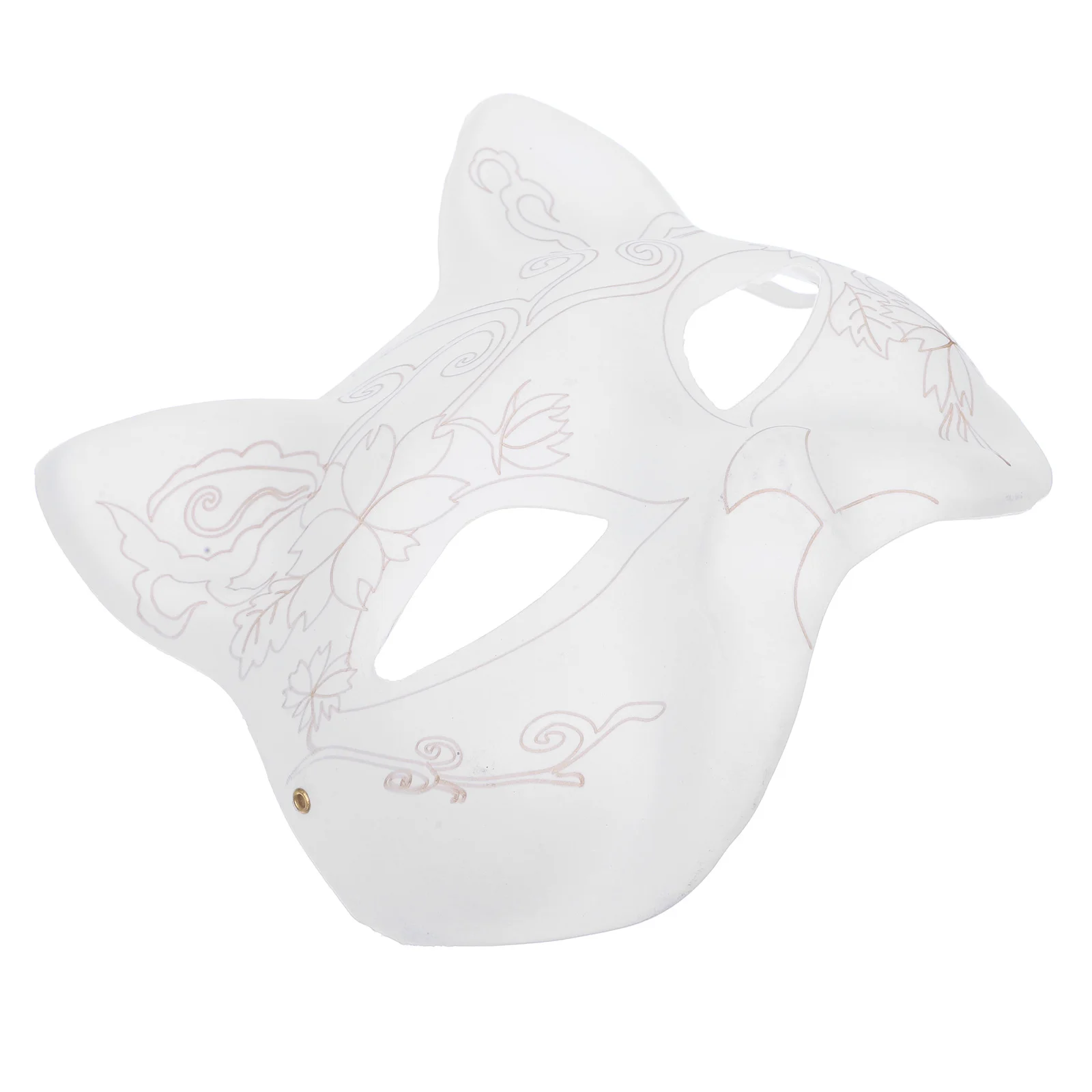 

Cat Shaped Blank Mask DIY Graffiti White Paper Mask for Kindergarten Drawing Family Activity Creative Craft