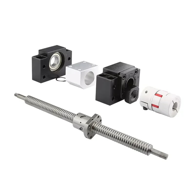 High Precision CNC Ball Screw SFU1605 1610 2505 2510 3505 3510 Rolled Thread Linear Motion Guide Shaft with Nut for
