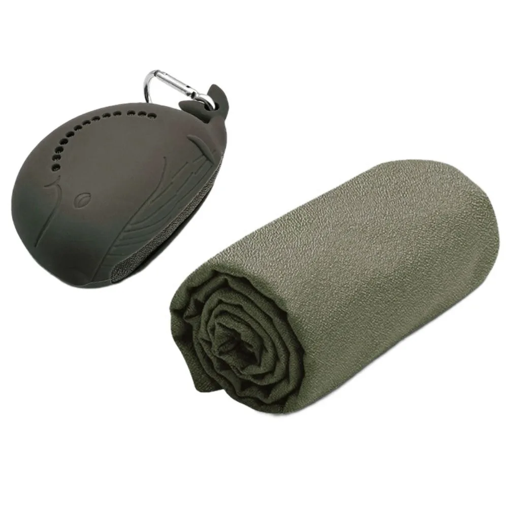 

Quick Drying Cooling Ice Towel for Outdoor Cute Bag Microfiber Fitness Cool Towel with Buckle Sweat Absorption Sports Cold Towel