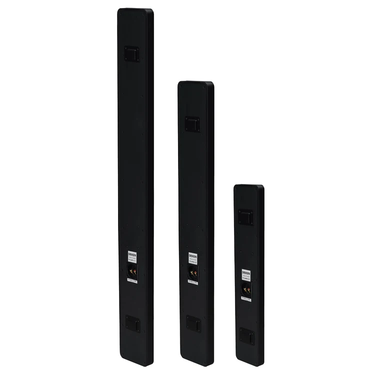 DEKEN Ultrathin S2 Good Quality Pro Sound Flat Thin Full Frequency Wall Line Array Column Speaker 8 Ohms 100W Ultrathin Speaker