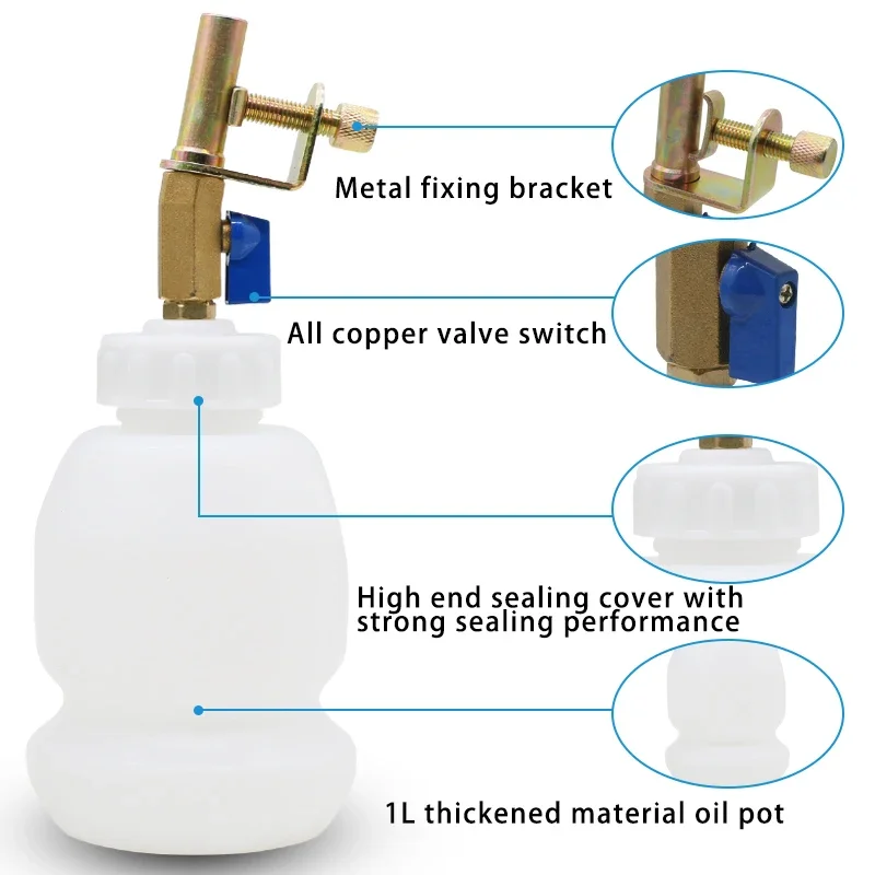 Extractor  líquido  frenos neumático y botella rellenada automática, Kit  herramientas  purga  frenos neumática, aceit