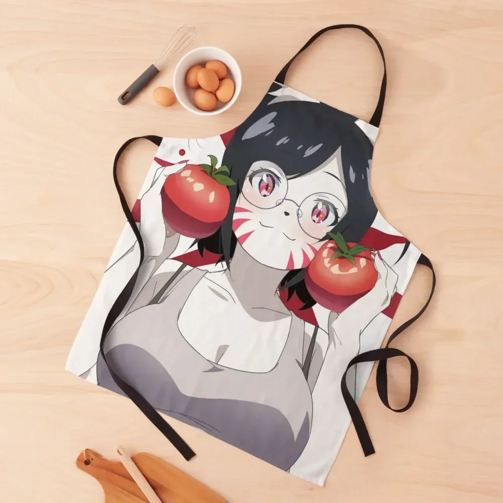 

Kisa Niya (tomatoes) Apron Barber cookings for women Cute Kitchen For Hairdresser Apron