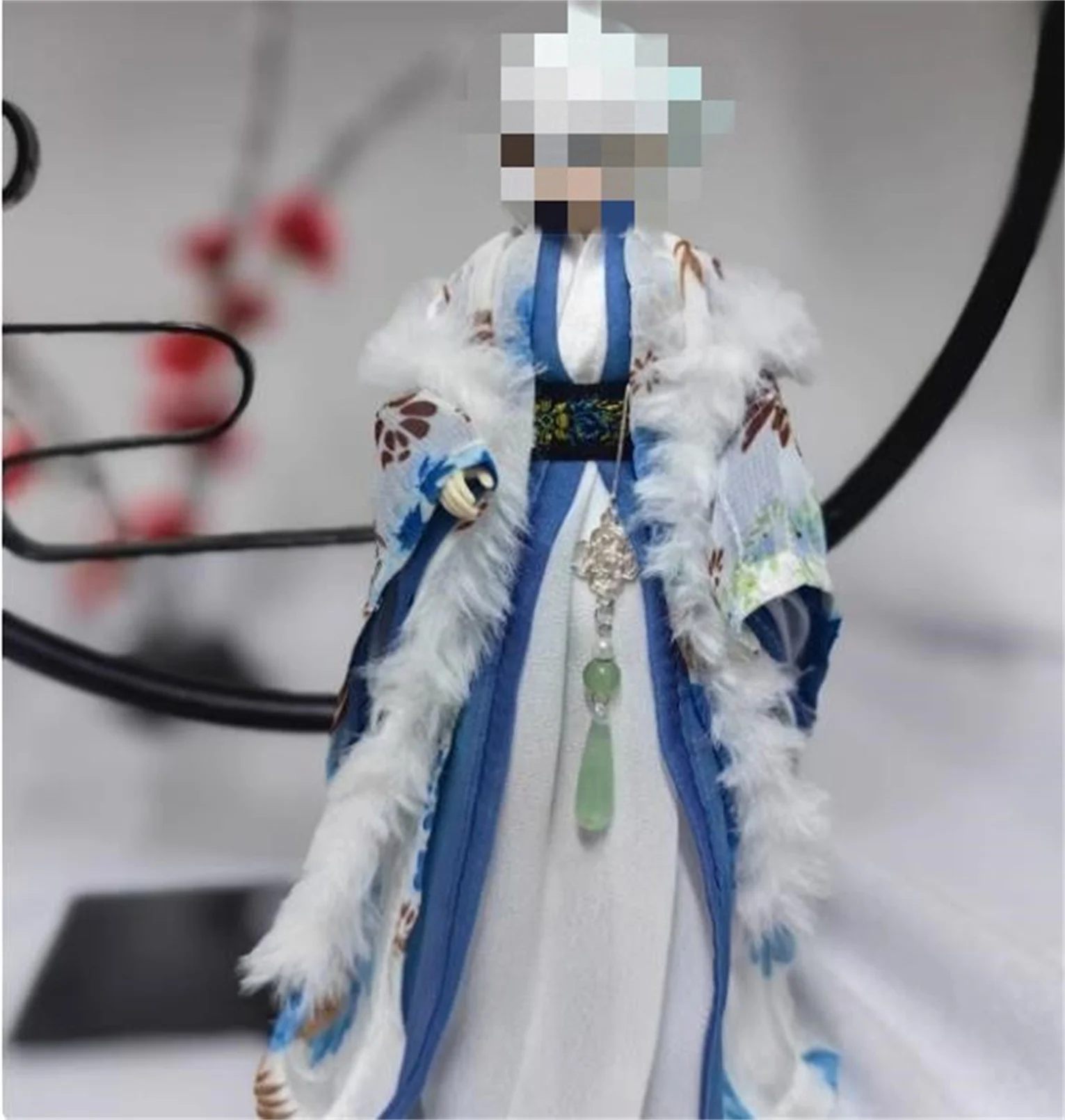 

1/6 Male Outfit Man Dress cloak Ancient BCoat SUit Hanfu Robe Model Tradition Clothing Toys for 12inch Action Figure Doll