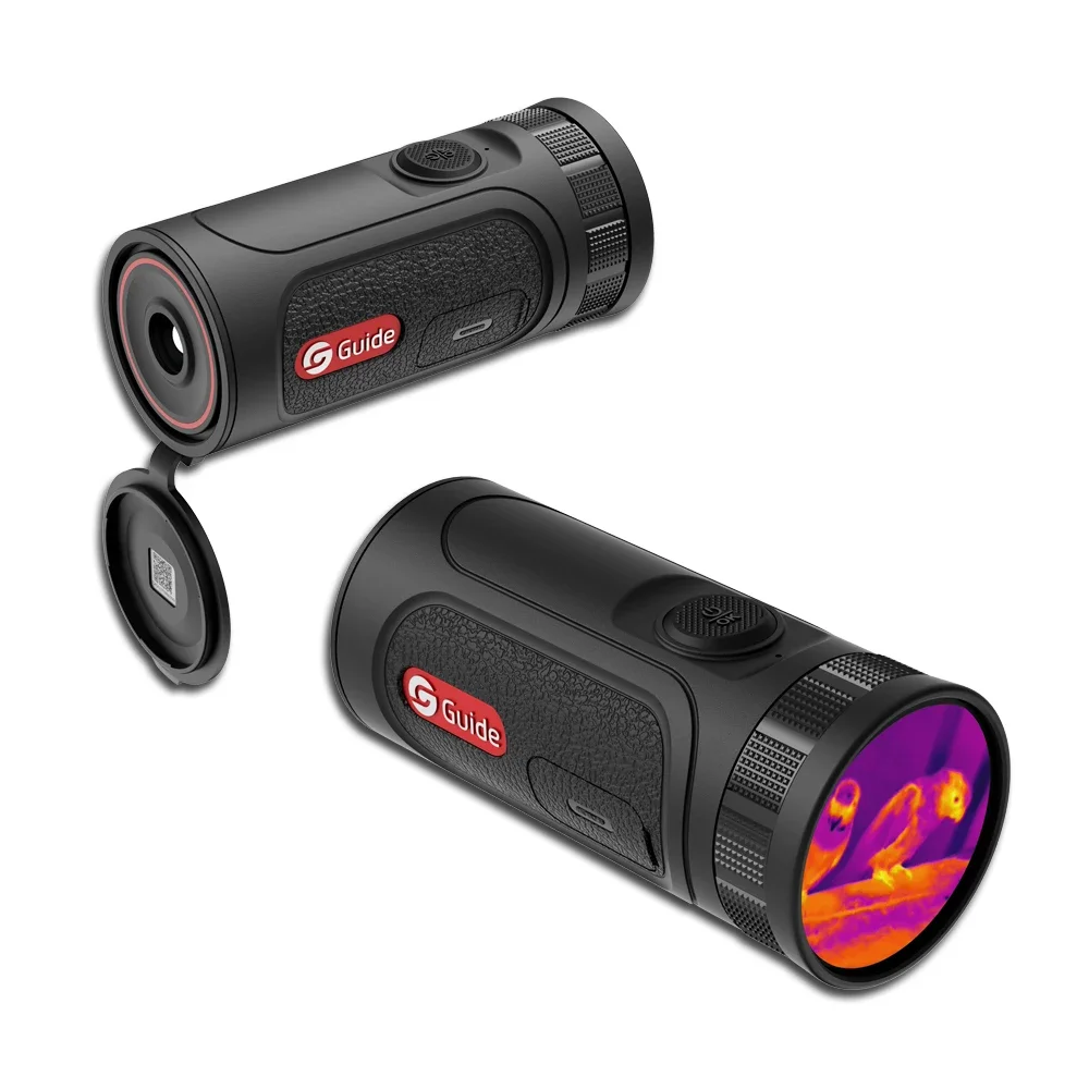 Handheld Thermal Imaging Monocular For Hunting, 1.43”amoled Touchscreen, Thermal Monocular 256×192(50hz) 12μm, Outdoor Camping