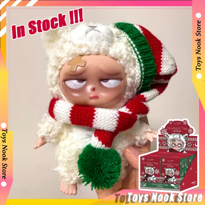 

In Stock Sleepless Grumpipi Snowlight Tale Christmas Limited Edition Blind Box Vinyl Doll Mystery Box Pendant Decor Toy Gifts