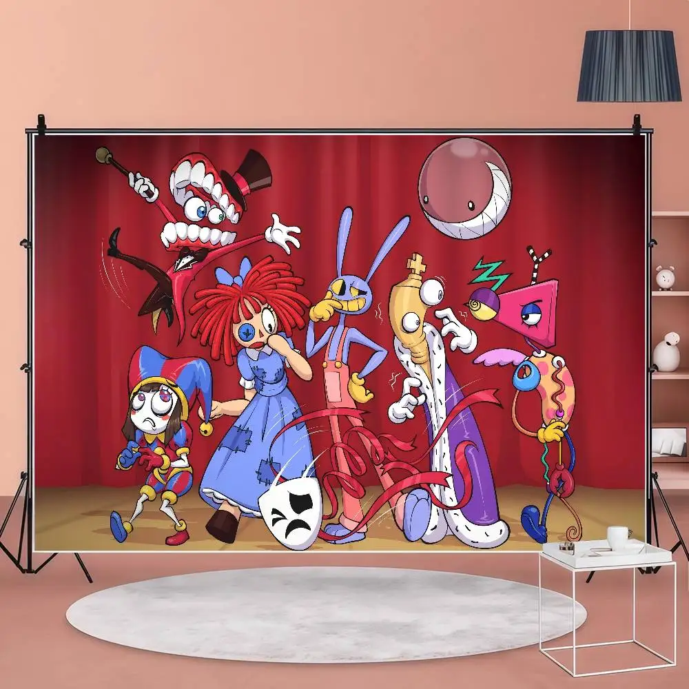 Anime-A-Amazing Digital Circus Fotografie-Hintergründe, Fototapete, Hintergrundpapier, Requisiten für Fotostudio-Aufnahmen, Produkt – Detail 5
