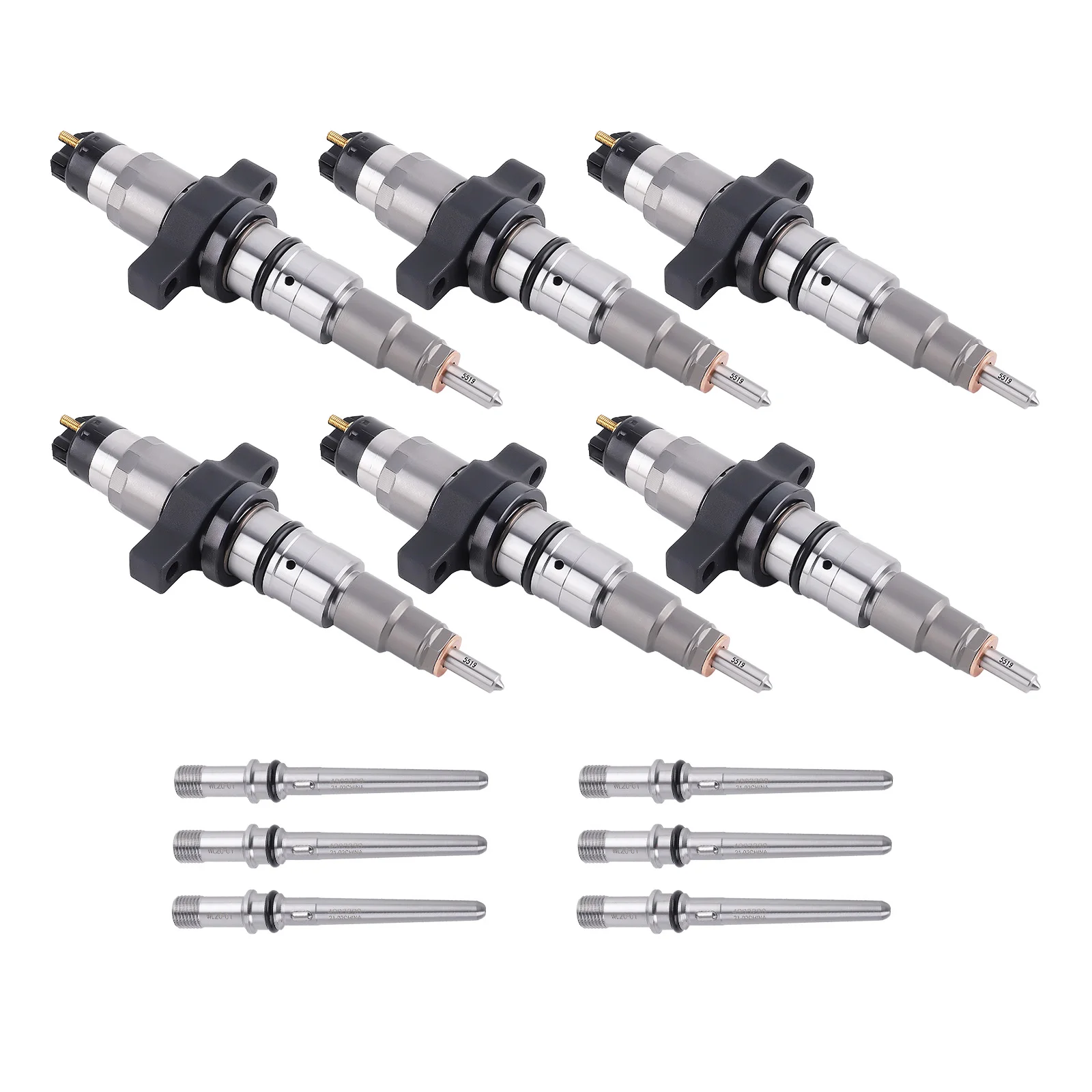 6X Diesel Fuel Injector Replacement For Dodge Ram Pick-up Truck 5.9L 2003 2004