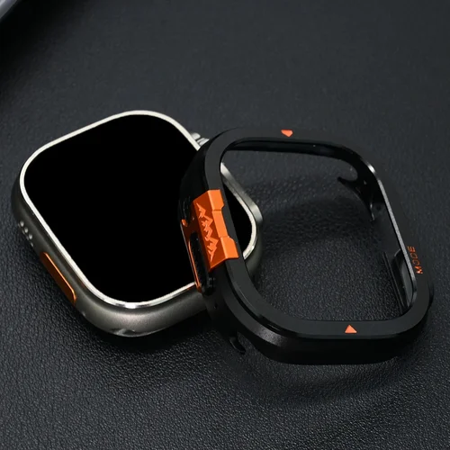 Imagen 2 del producto Funda de Metal de lujo para Apple Watch Series 11 10 46mm Ultra 3 2 49mm marco de parachoques de aleación de aluminio para iwatch ULTRA cubierta protectora
