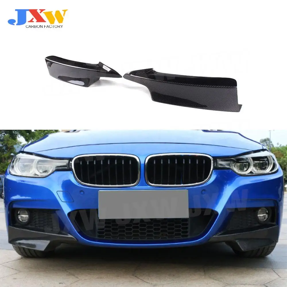 

Carbon Fiber Front Bumper Lip Splitter Flaps For BMW 3 Series F30 M sport Sedan 2012-2017 Front Splitter Lips