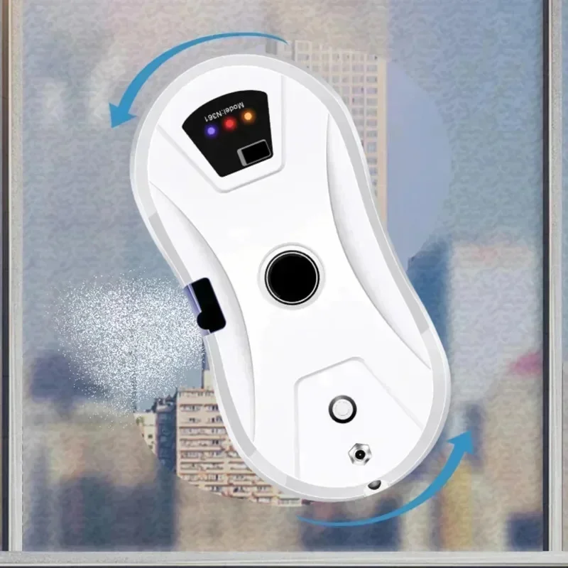 110V 220V 650mAh Intelligent Remote Control Planning Type High Suction Window Cleaning Robot For Window Cleaning Machine