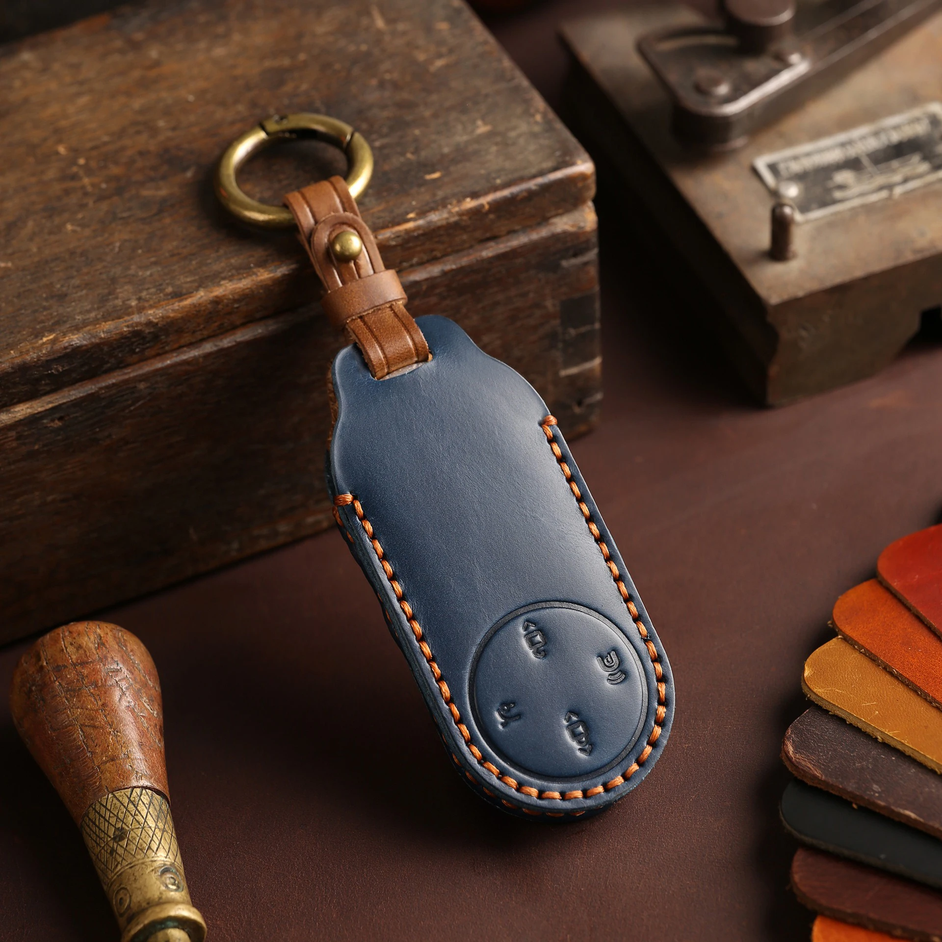 Car Key Case Cover For Huawei AITO M5 Set 2022 M7 M5EV M9 Keychain Protector Accessories
