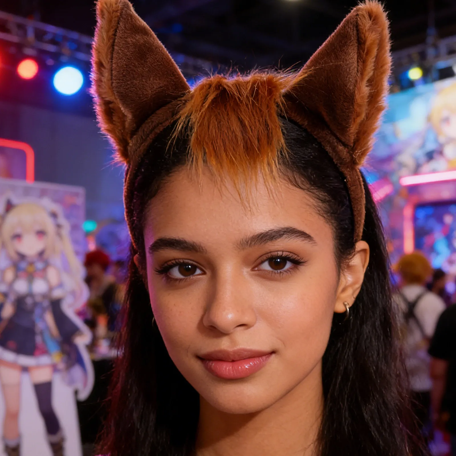 2Pcs Cartoon Horse Ear Headband Comfortable Animal Cosplay Hairband for Party Photo Prop Face Wash Makeup Costume Accessory