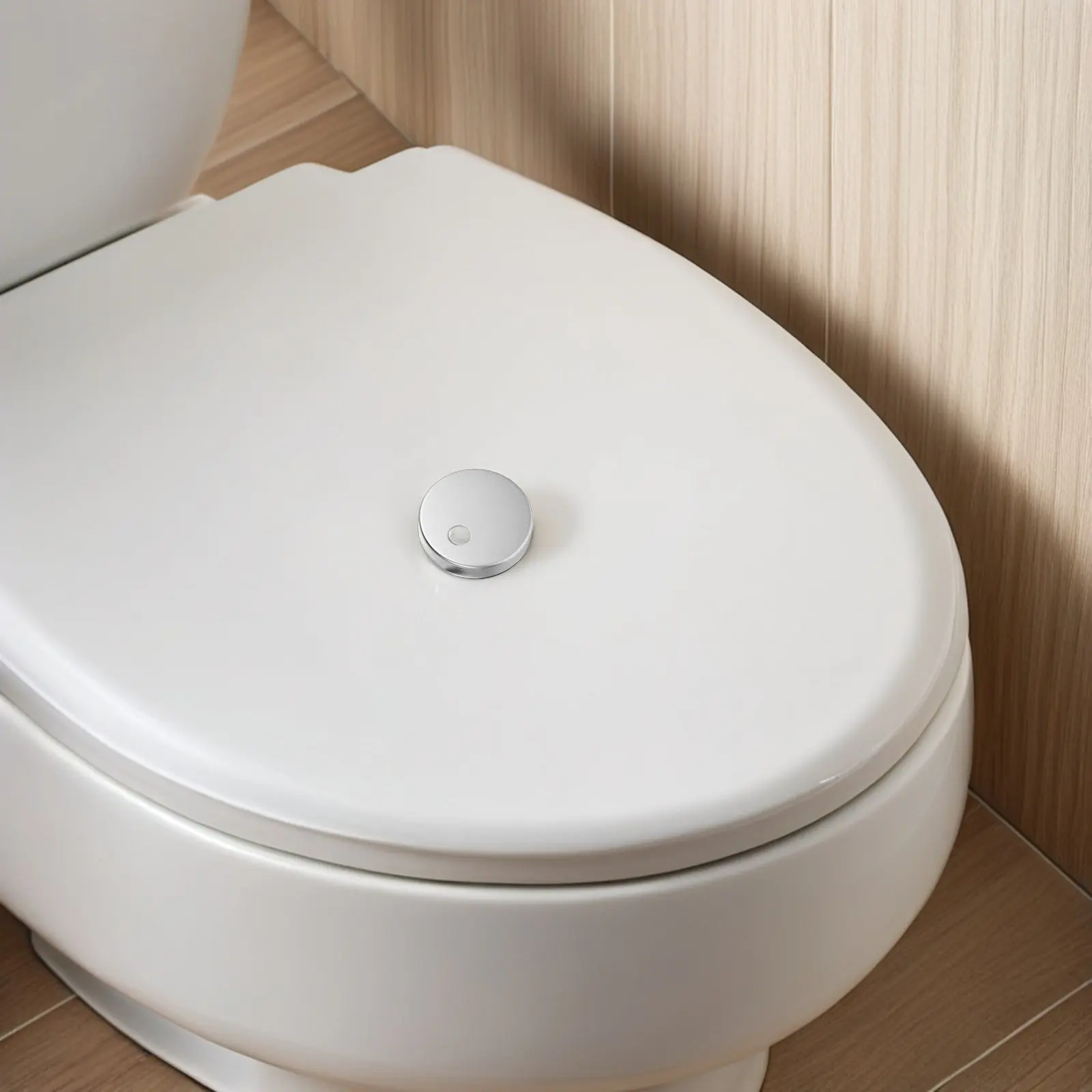 

8Pcs Toilet Seat Decorative Hinge Covers 55Mm Stainless Steel Pan Fixing Hardware Top Fixing Replacement for Enhanced Hygiene