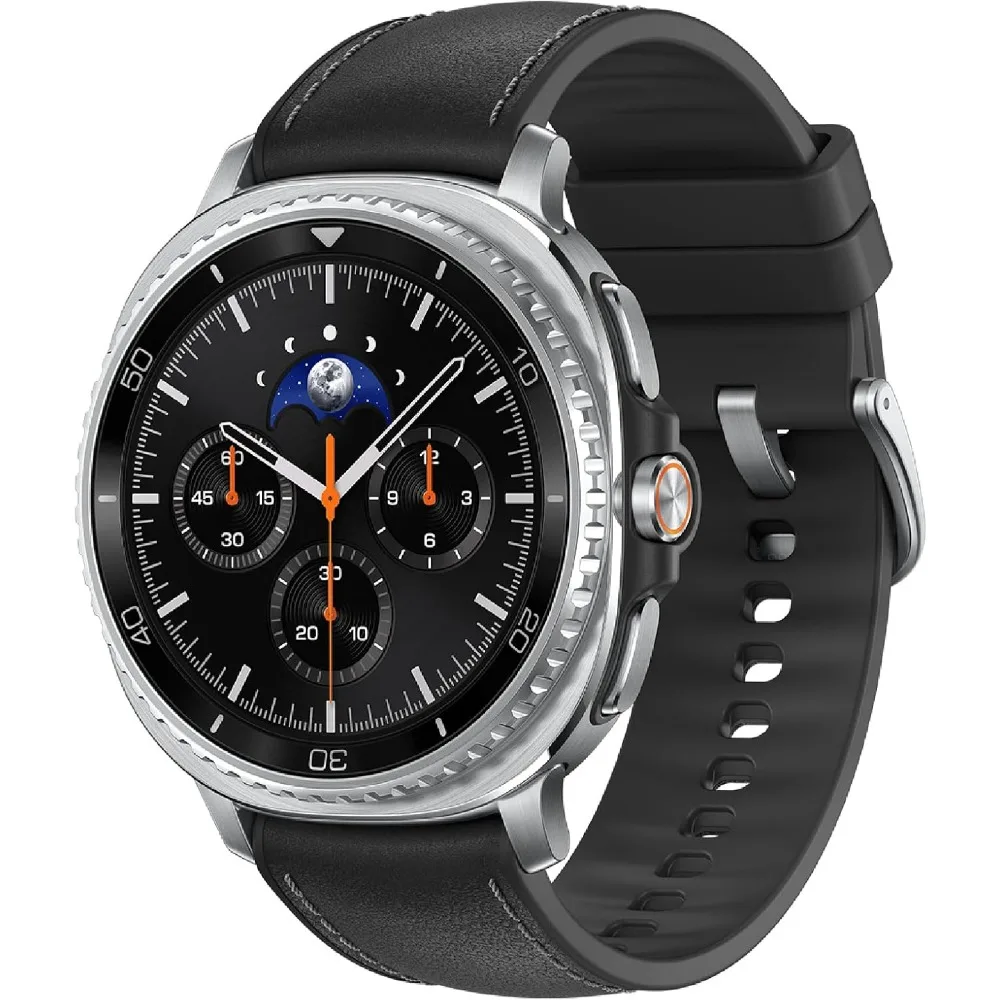 46mm Bluetooth Smartwatch with Cushion Design, Rotating Bezel, Sleep Coaching, Running Coach, Black