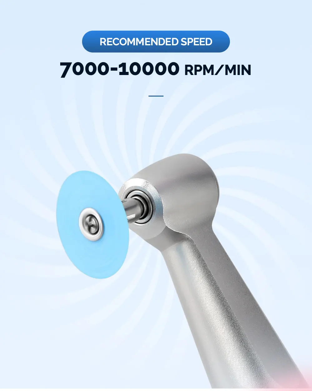40 Stück/Beutel Azdent Dental-Finish- und Polierscheiben für Komposit, Metalle und Porzellan – Detail 4