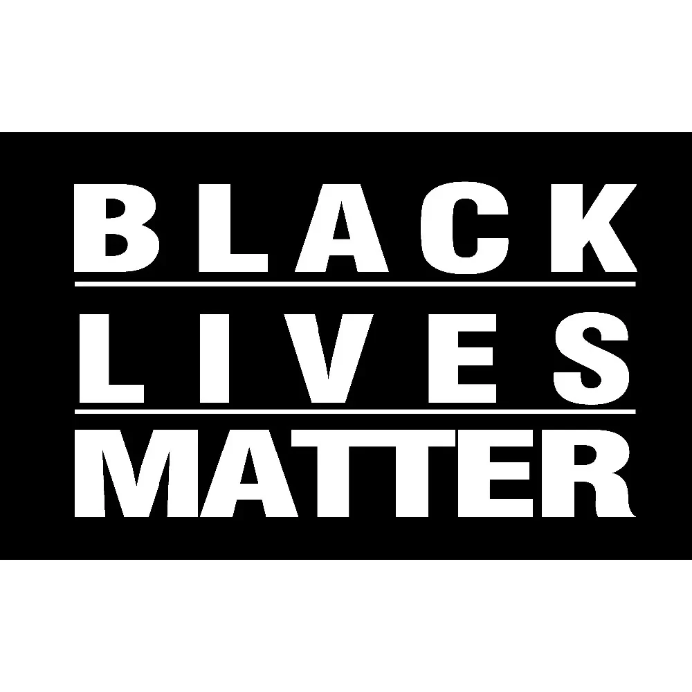 2X3FT 3x5ft Black Lives Matter flag 3X5FT 90x150cm with 100D Polyester custom American football banner flag