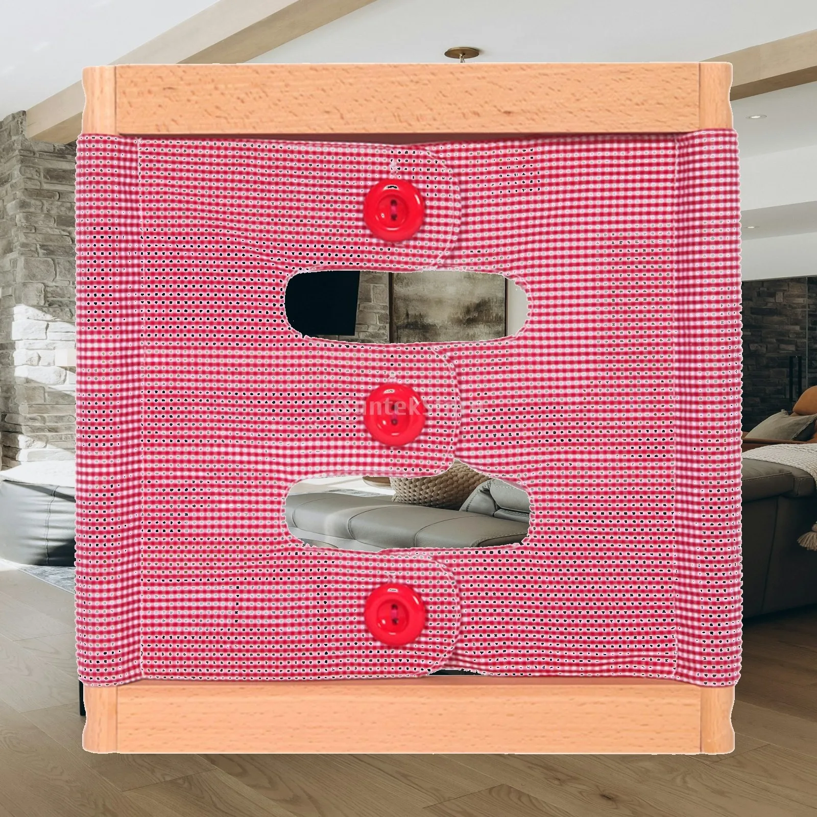 Dressing Board Toy,Mobile Sensory Board,Educational Toy,Learn to Dress Fine Motor Toy,Early Learning Toy for 2 3 4 5 Year Old