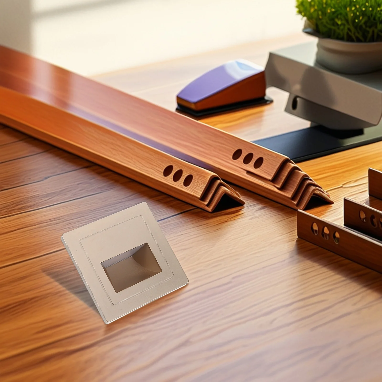 

4pcs Recessed Led Step Lights Motion Sensor For Indoor Stairs Hallway Bathroom Low Voltage Energy Efficient Night Light Stair