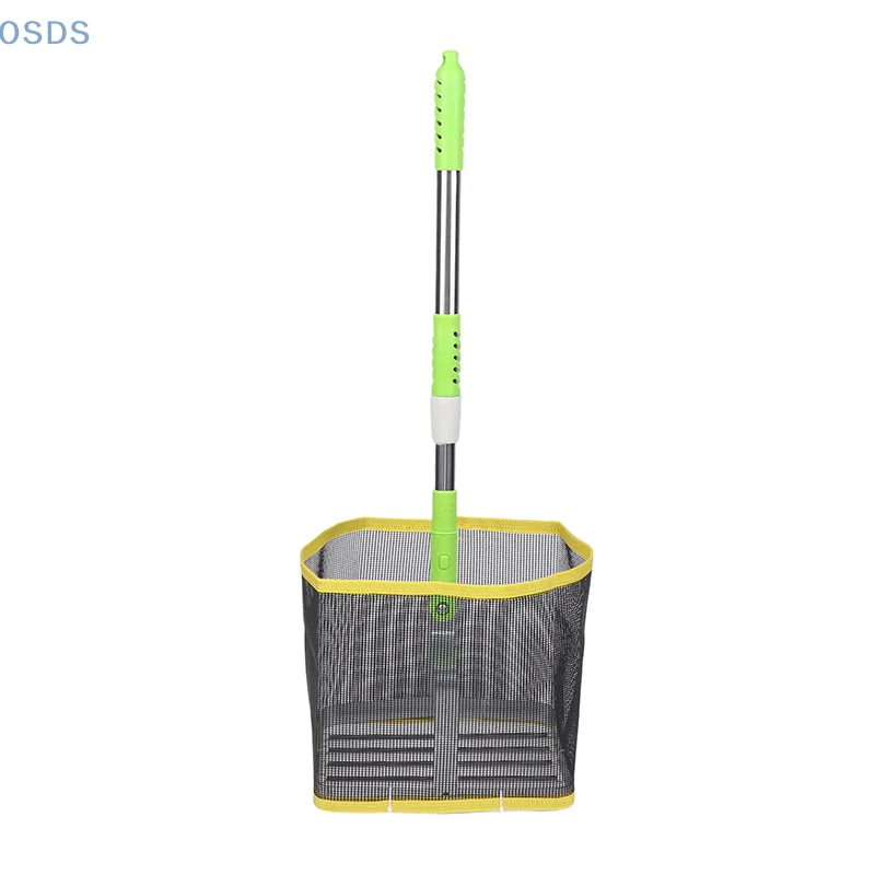 1 pz telescopico portatile in acciaio inossidabile angolo di 180 gradi 74-114 cm quadrato regolabile raccoglitore di palline da ping pong raccoglitore da ping pong